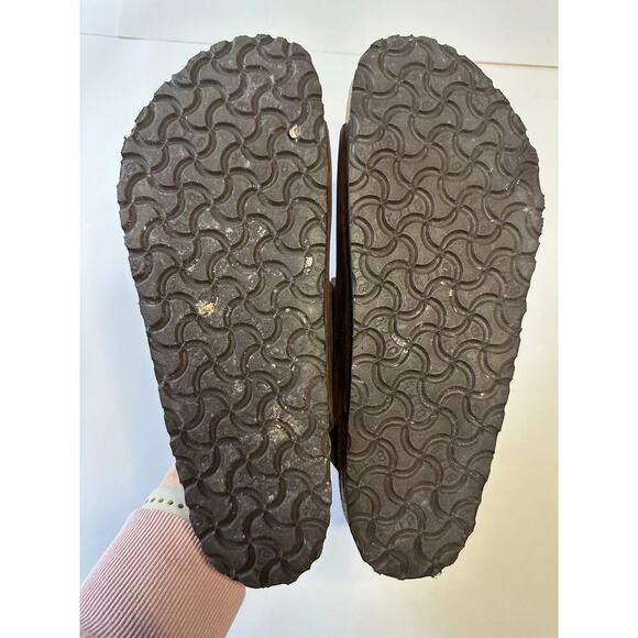 Birkenstock Milano Sandals Oiled Leather HABANA Size 11 - Picture 3 of 7